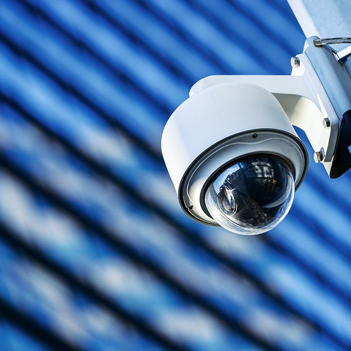 security camera and urban video